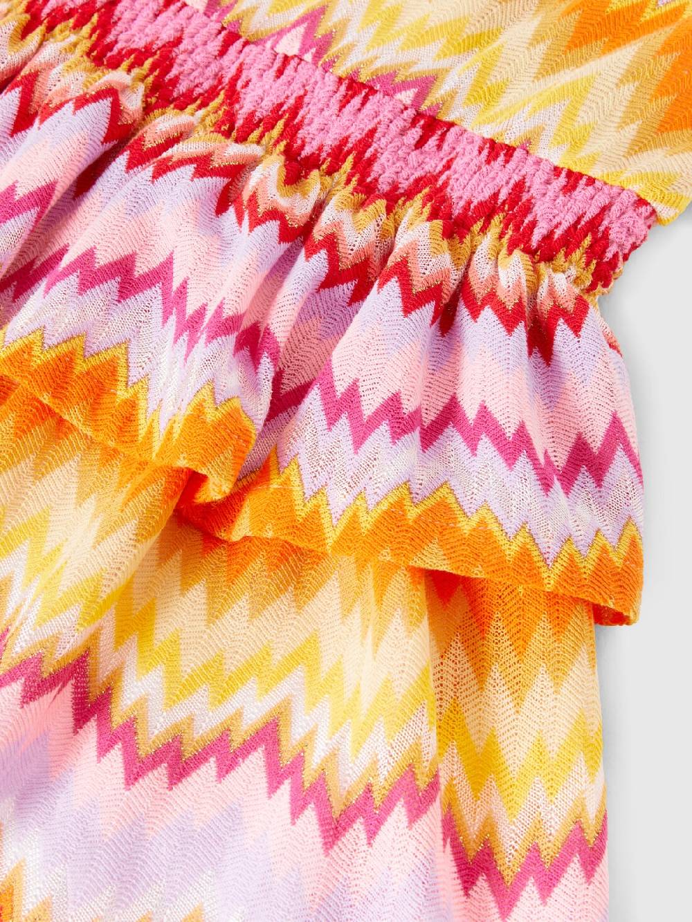 M Missoni Abito in misto cotone zig zag 50% di sconto con spedizione gratuita