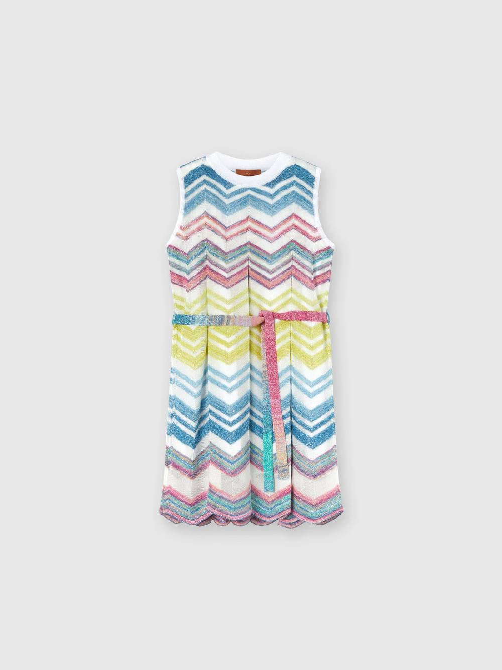 M Missoni Abito in maglia di misto viscosa zig zag con lamé Officina