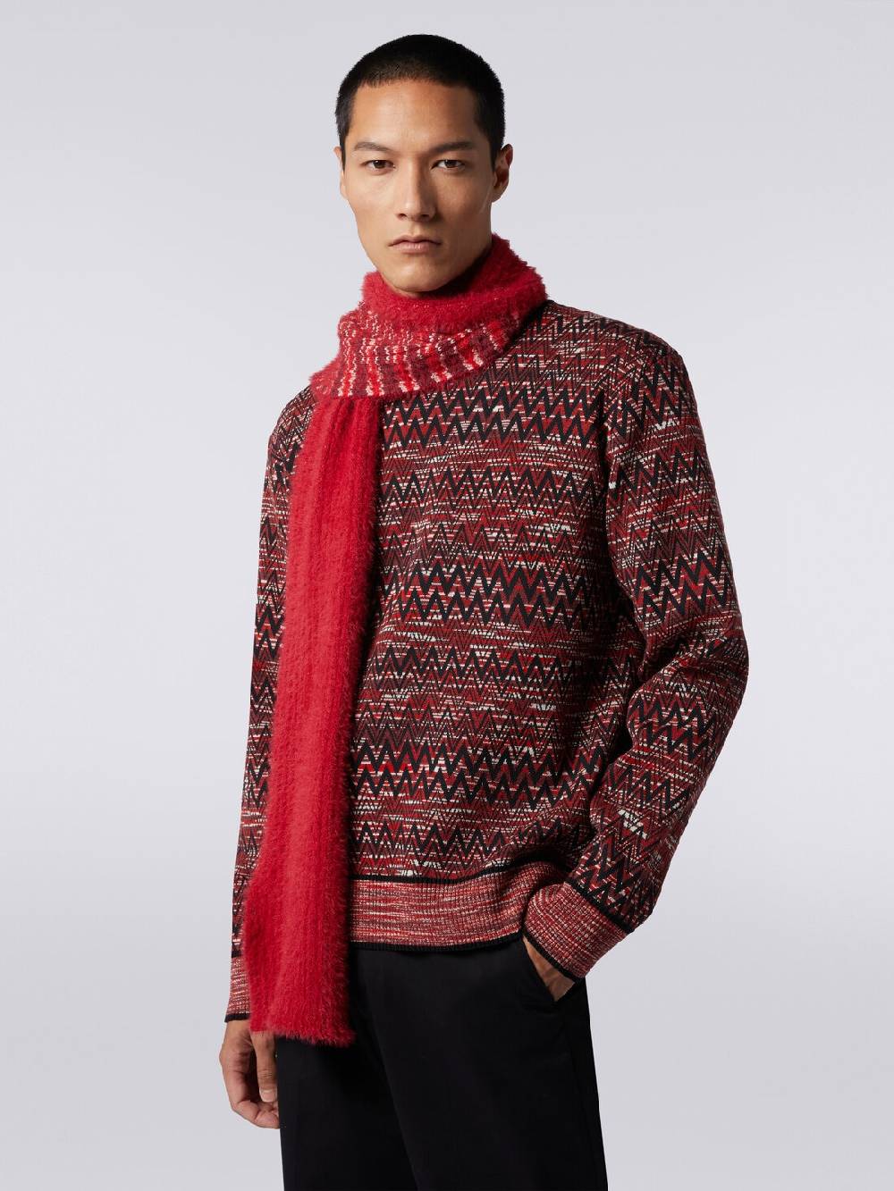 M Missoni Sciarpa in misto lana a due facce 50% di sconto per tempo limitato
