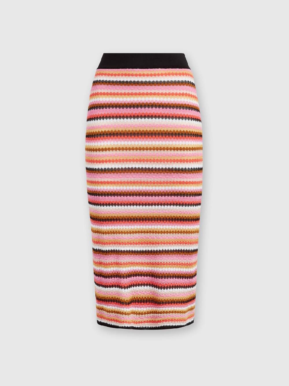 M Missoni Gonna midi in cotone e viscosa zig zag 2025