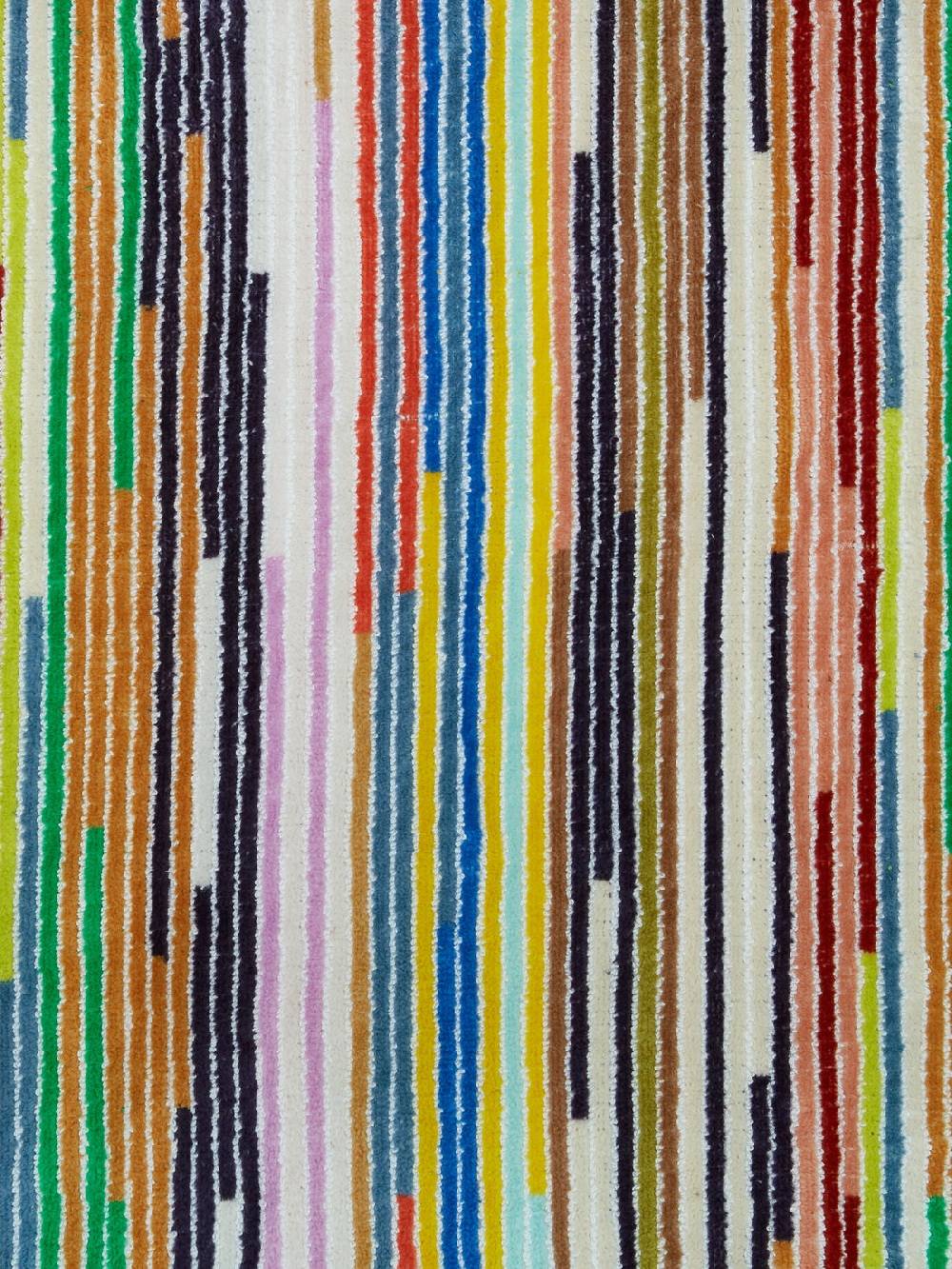 M Missoni Accappatoio Melody in spugna di cotone a righe verticali Italy