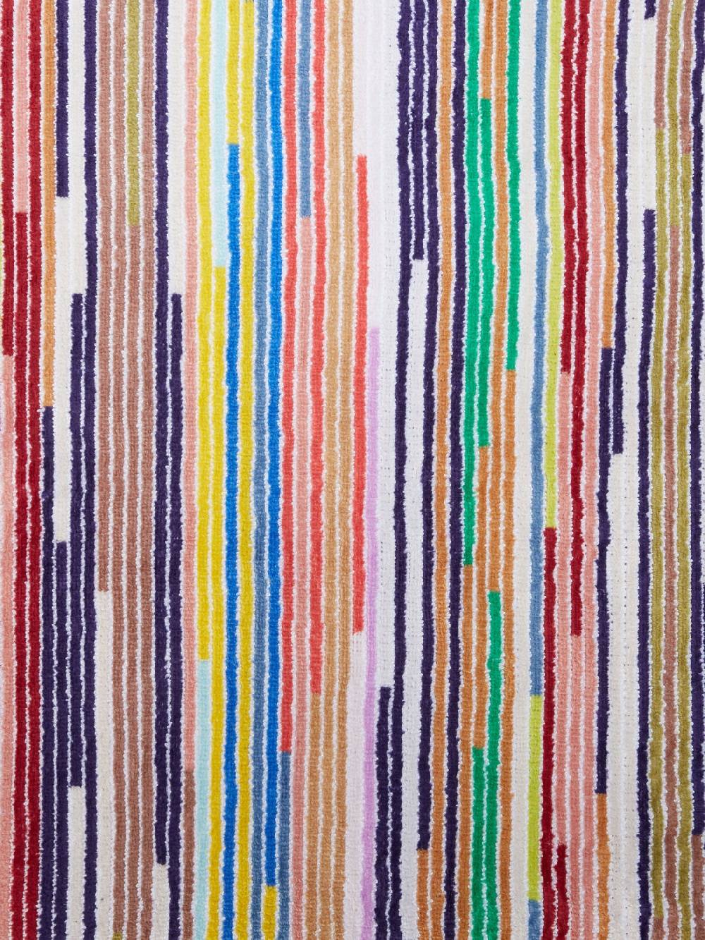 M Missoni Set 2 pezzi di asciugamani da bagno Melody in spugna di cotone fiammata Italia