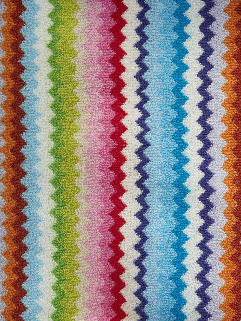 M Missoni Accappatoio Riverbero in spugna di cotone zig zag In Linea