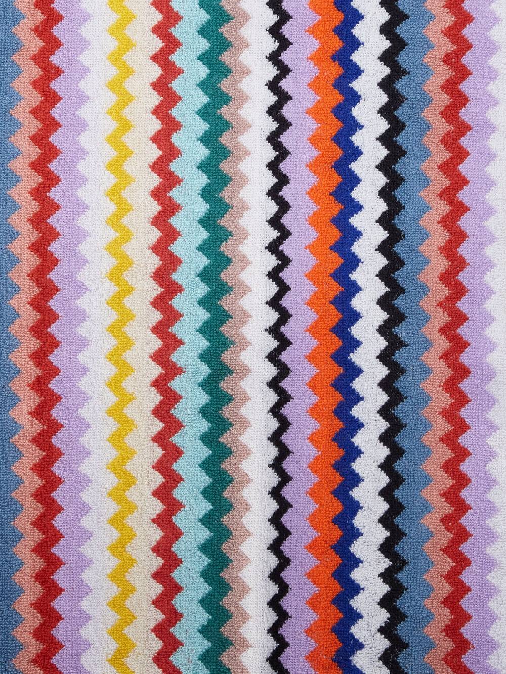 M Missoni Set 5 pezzi di asciugamani da bagno Riverbero in spugna di cotone zig zag Nuovo