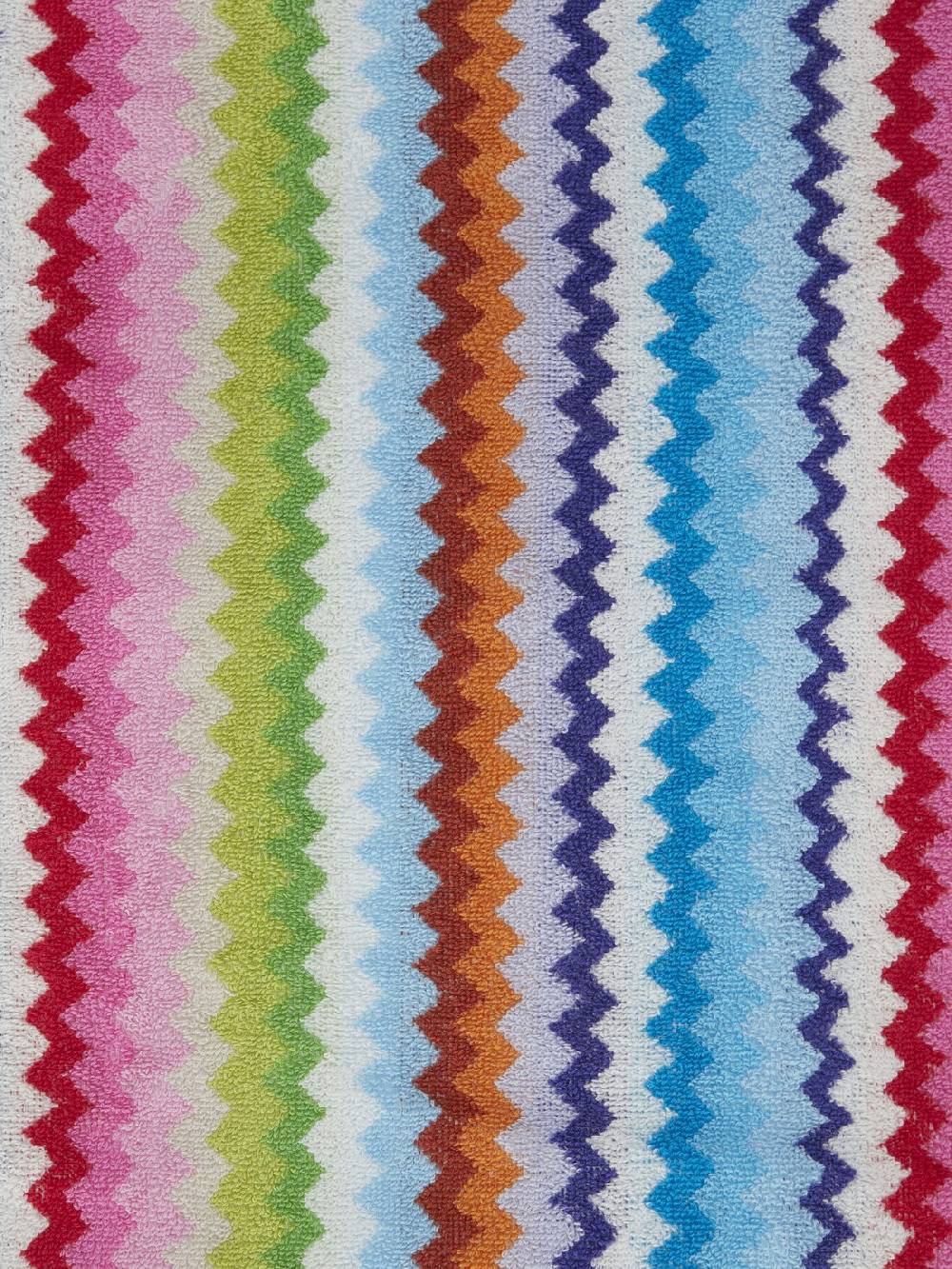 M Missoni Set 2 pezzi di asciugamani da bagno Riverbero in spugna di cotone zig zag Vendita