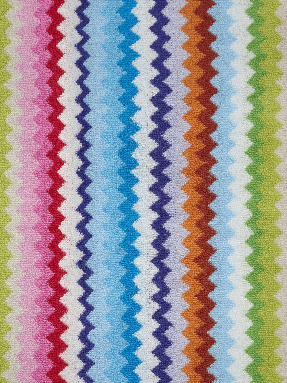 M Missoni Set 3 pezzi di asciugamani da bagno Riverbero in spugna di cotone zig zag Promozione