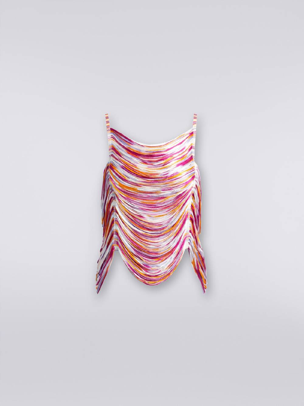 M Missoni Top multifilo in viscosa fiammata Saldi