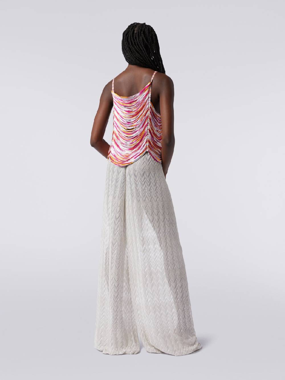M Missoni Top multifilo in viscosa fiammata Saldi