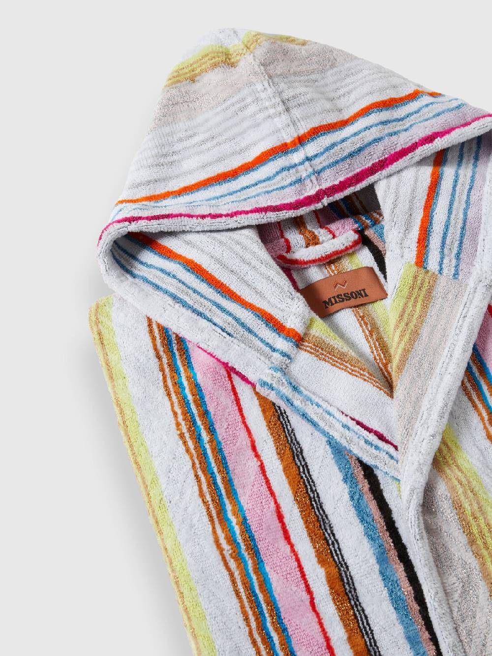 M Missoni Accappatoio Moonshadow in spugna di cotone con lurex I Più Venduti
