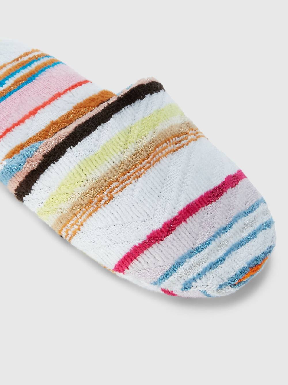 M Missoni Pantofole Moonshadow in spugna di cotone con lurex Negozio