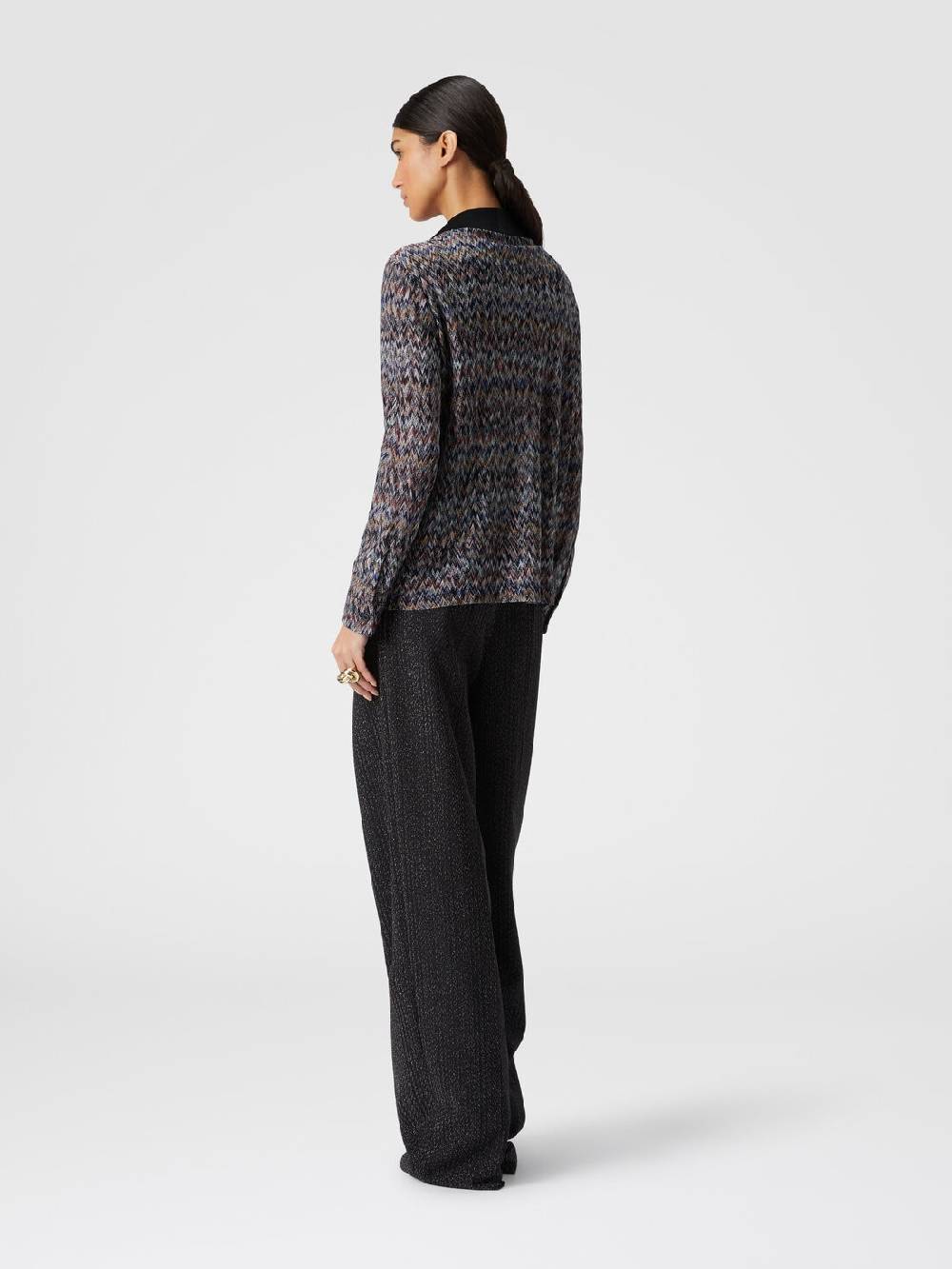 M Missoni Camicia in misto viscosa lamé Moda