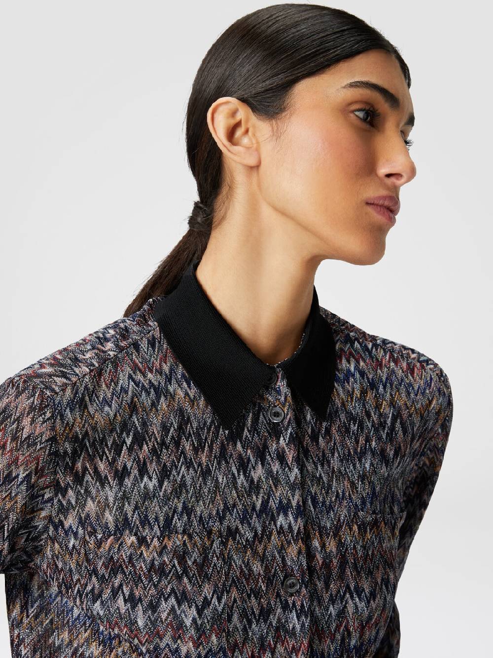 M Missoni Camicia in misto viscosa lamé Moda