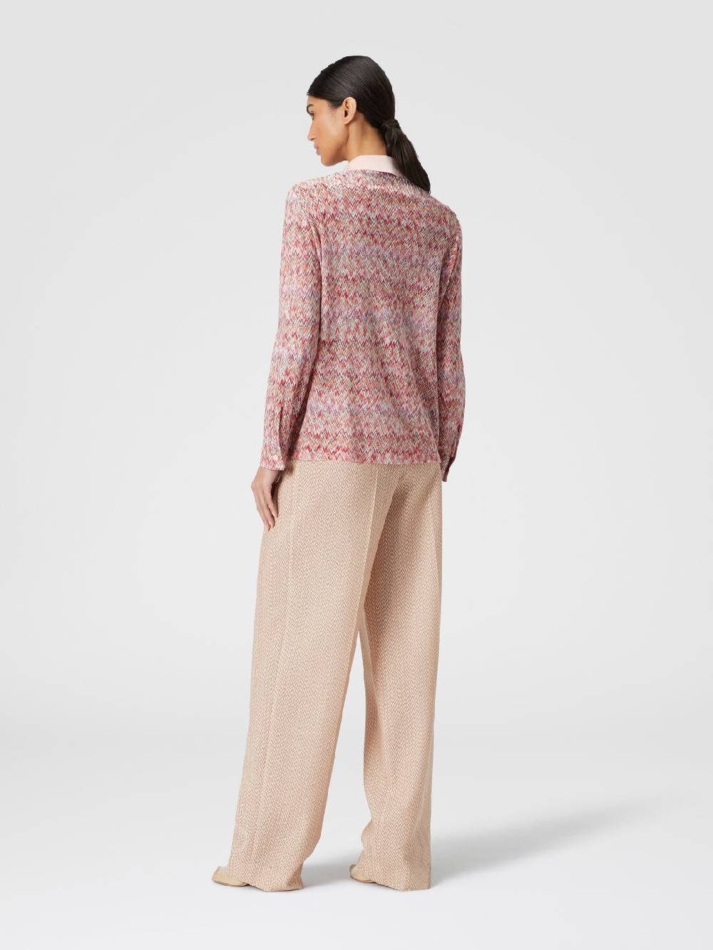 M Missoni Camicia in misto viscosa lamé Spedizione gratuita