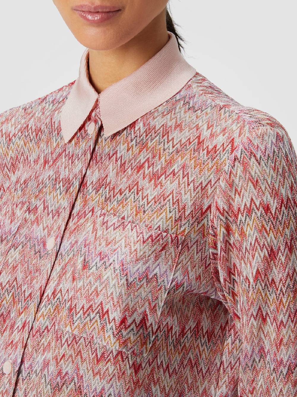 M Missoni Camicia in misto viscosa lamé Spedizione gratuita