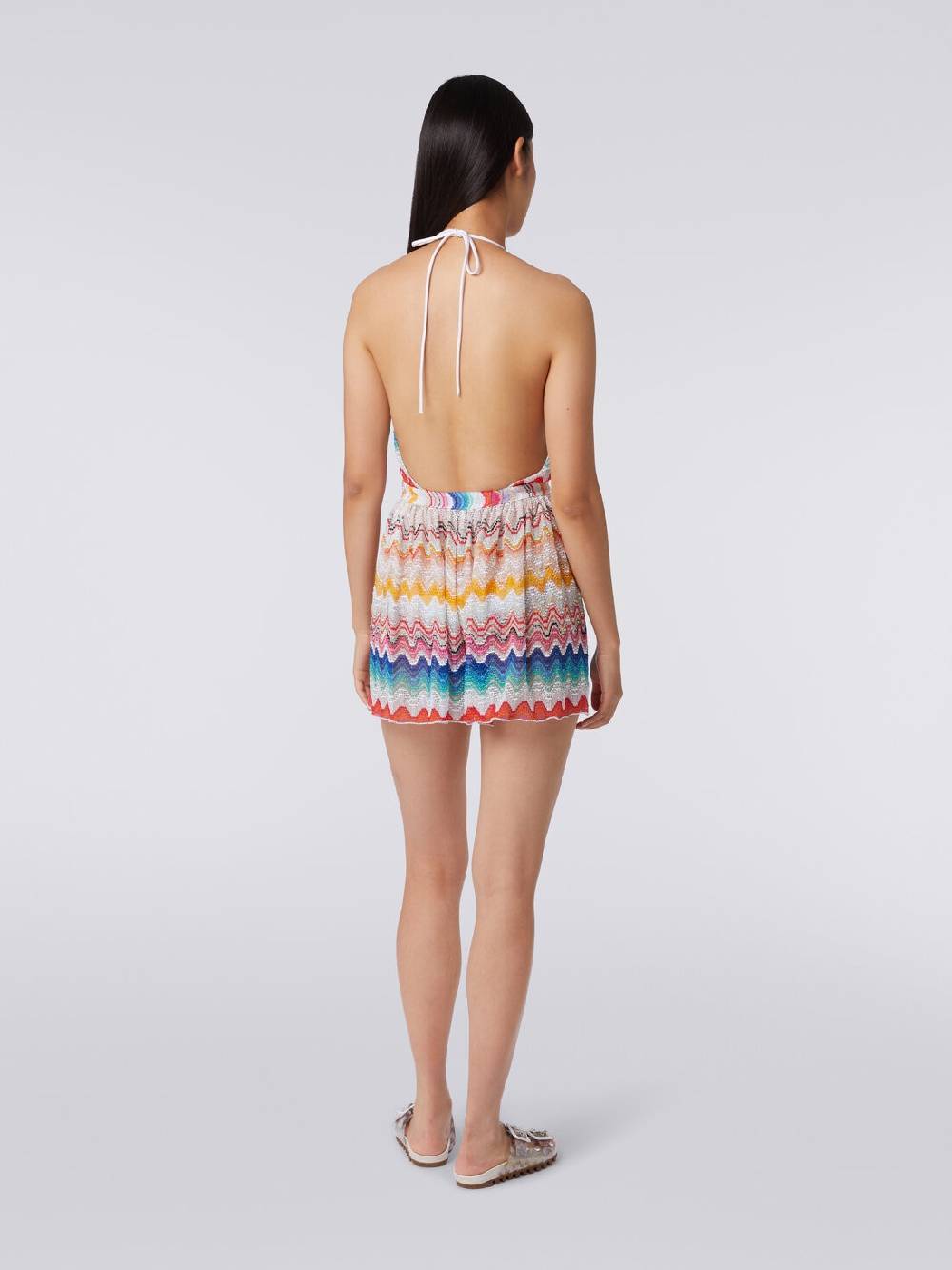 M Missoni Tuta shorts motivo onda con lurex Fornitura limitata