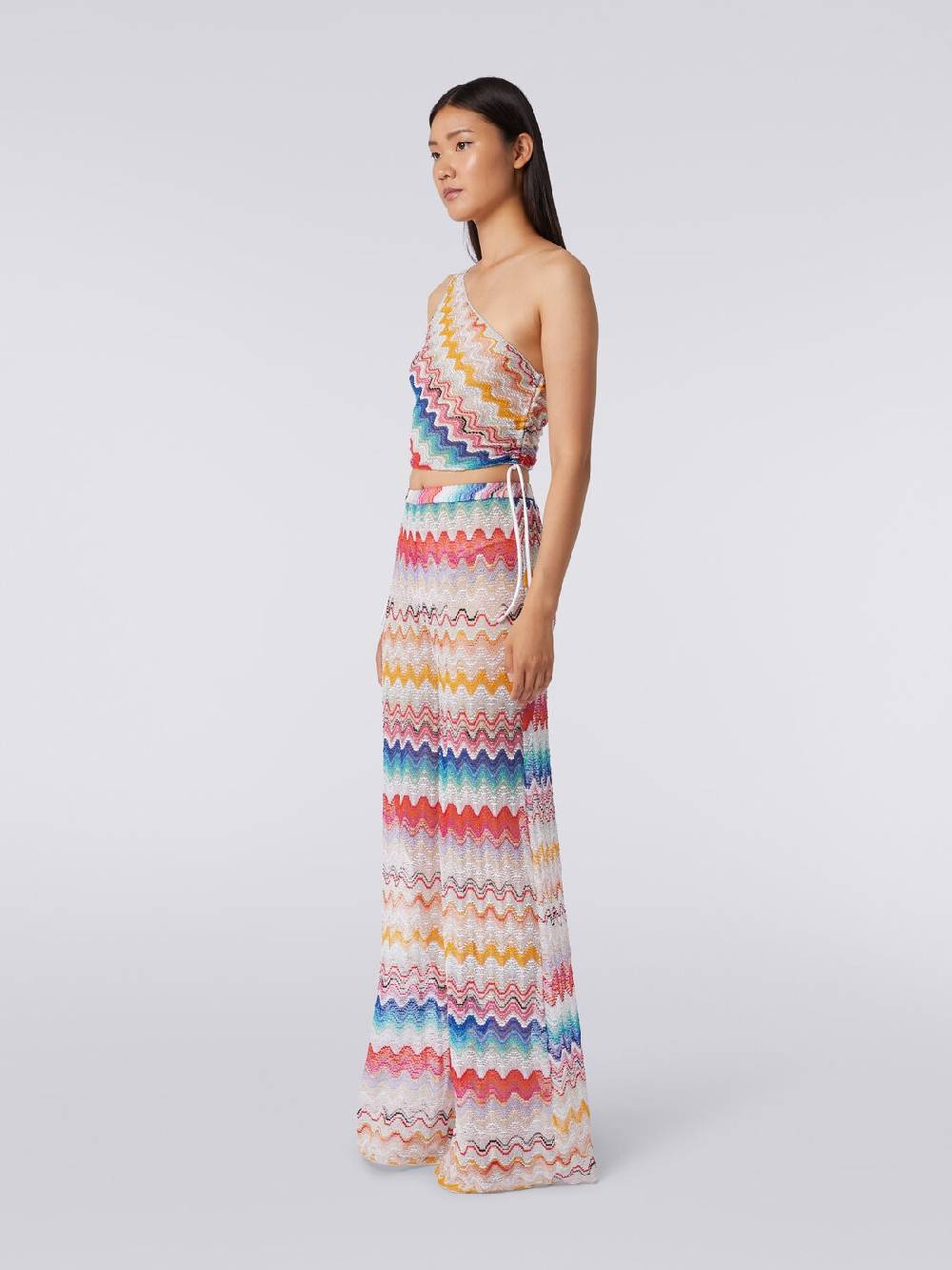 M Missoni Pantaloni copricostume motivo onda con lurex Shopping online