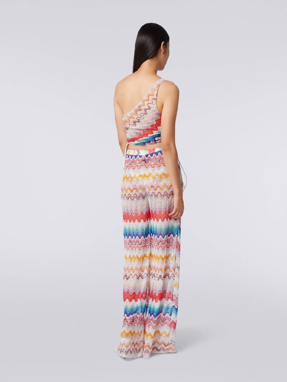 M Missoni Pantaloni copricostume motivo onda con lurex Shopping online