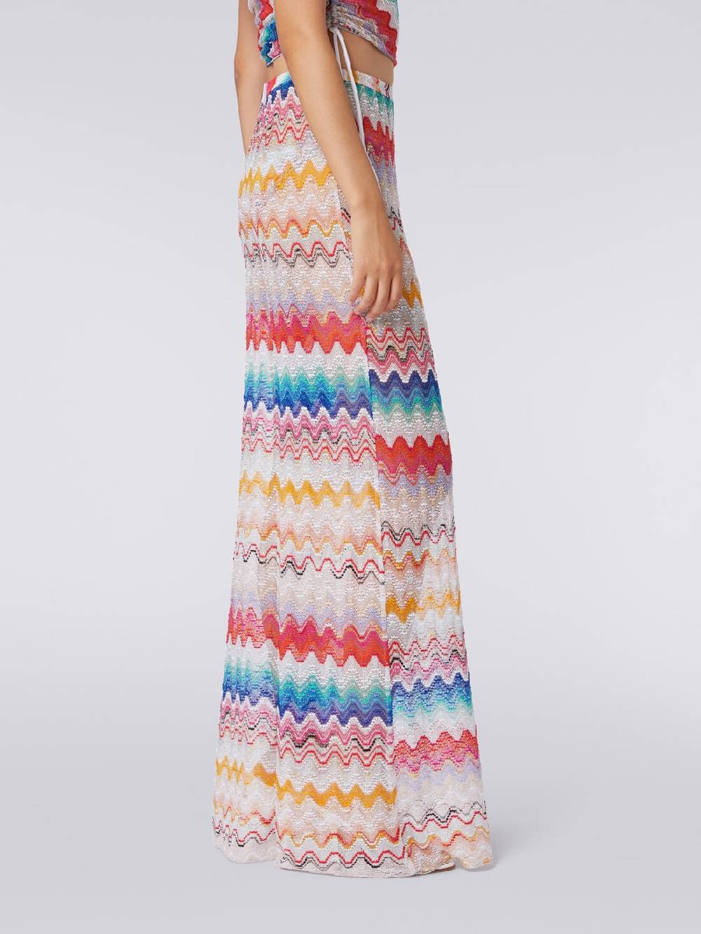 M Missoni Pantaloni copricostume motivo onda con lurex Shopping online