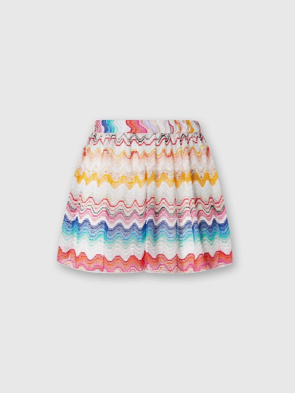 M Missoni Shorts in maglia di misto viscosa traforata con lurex Vendite stagionali