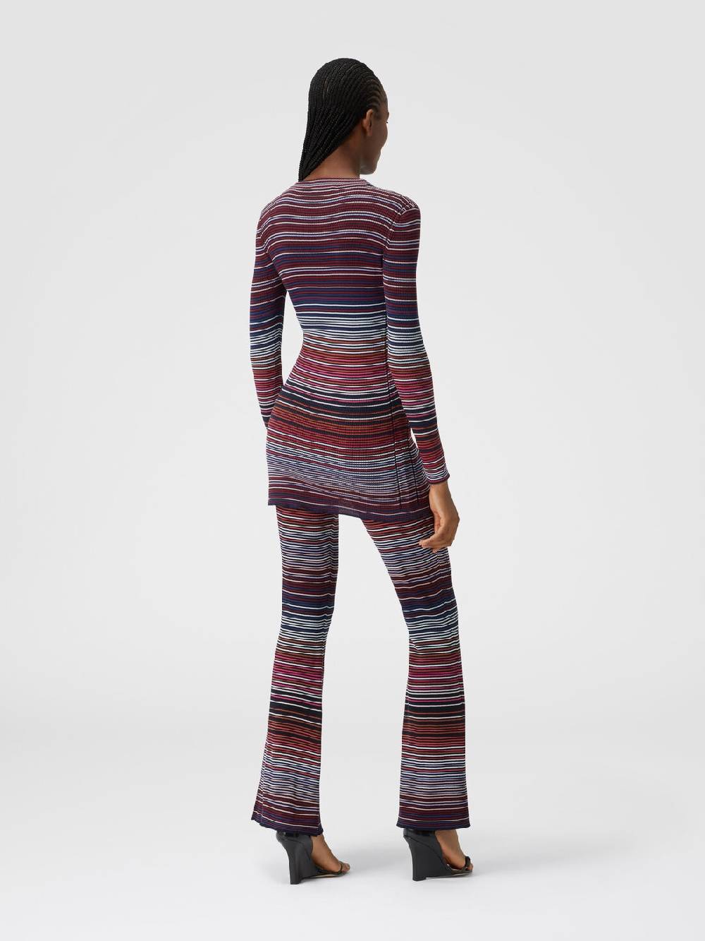 M Missoni Cardigan in cotone e viscosa a righe Offerta migliore
