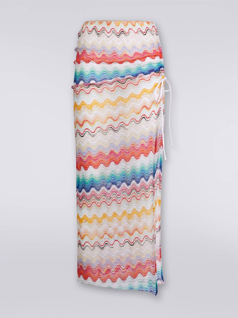 M Missoni Gonna lunga a portafoglio motivo onda Nuovi prodotti
