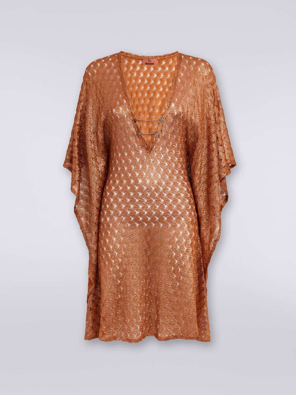 M Missoni Caftano copricostume corto effeto pizzo Comprane uno, ottenene uno gratis