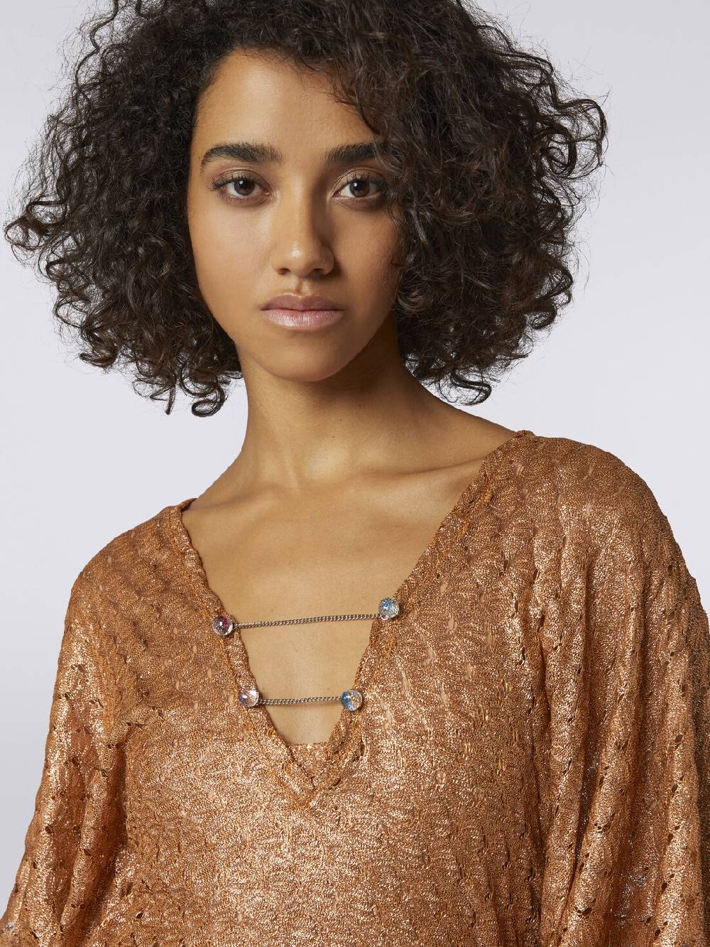 M Missoni Caftano copricostume corto effeto pizzo Comprane uno, ottenene uno gratis