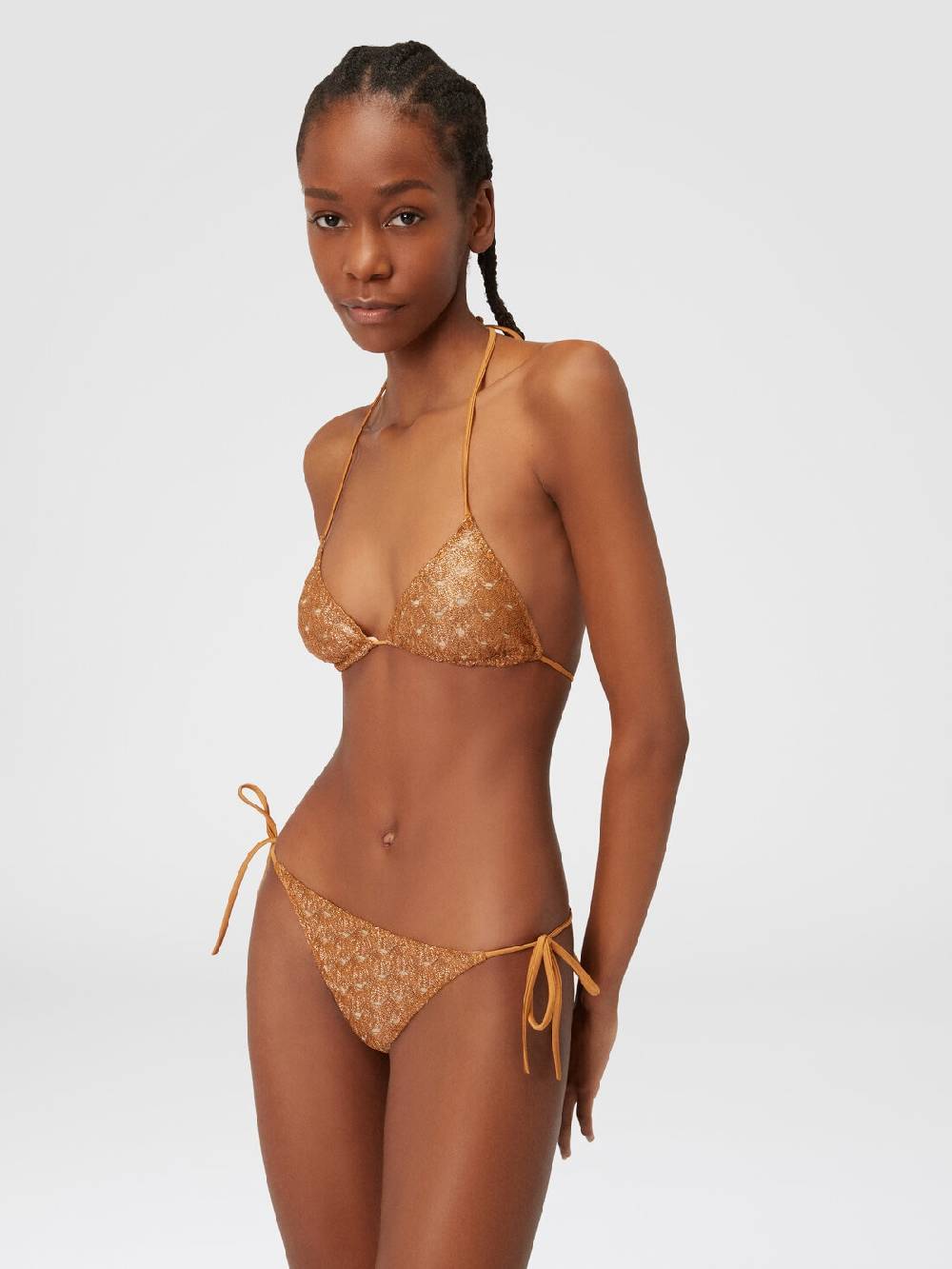 M Missoni Bikini effetto pizzo con fodera Offerte giornaliere