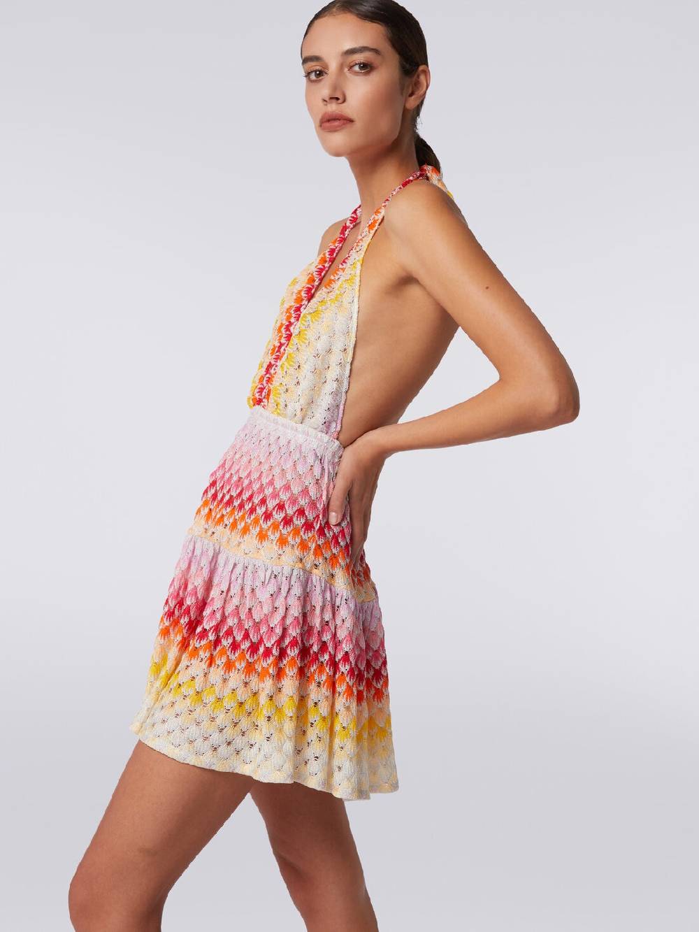 M Missoni Copricostume corto effetto pizzo dégradé con lurex Super Saving Price