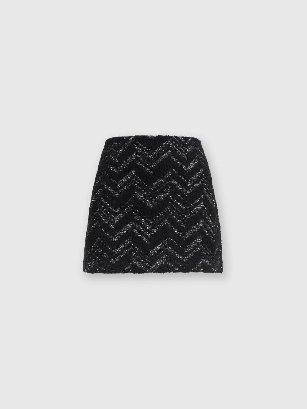M Missoni Minigonna bouclé con motivo chevron lamé Promozione temporanea