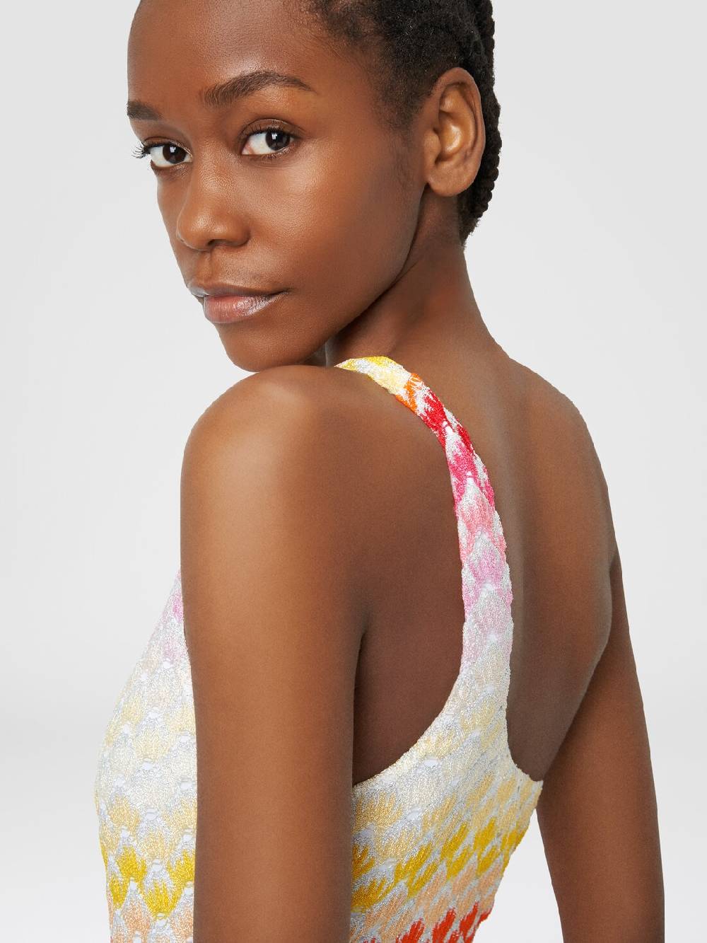 M Missoni Costume intero monospalla effetto pizzo con lurex Limitato a 3 giorni