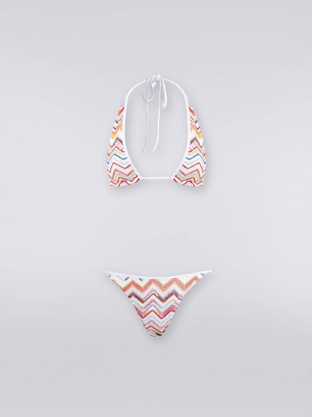 M Missoni Bikini in crochet zig zag con lurex Duty-free