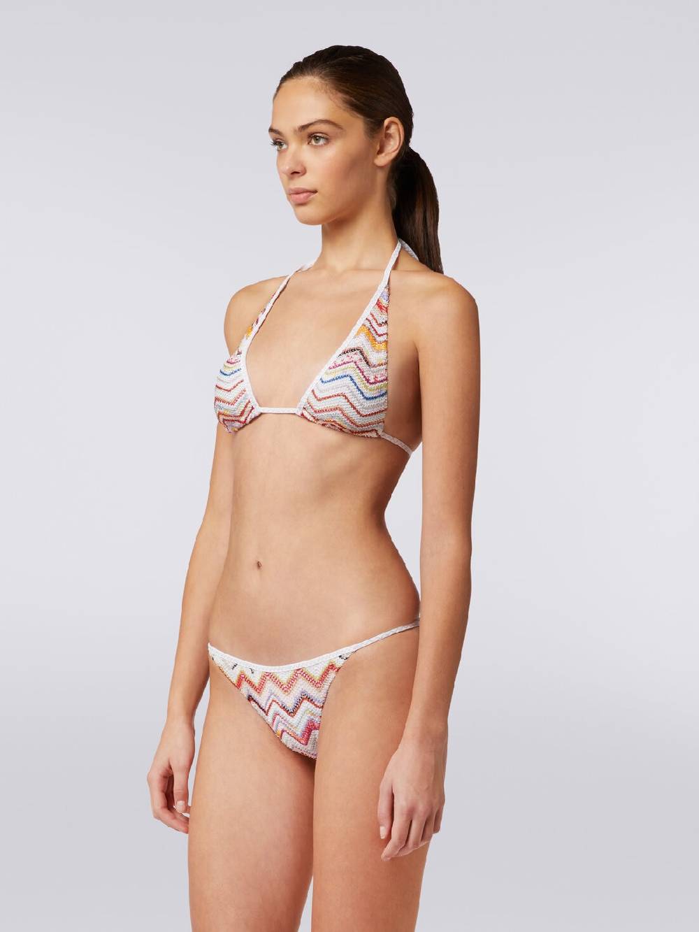 M Missoni Bikini in crochet zig zag con lurex Duty-free