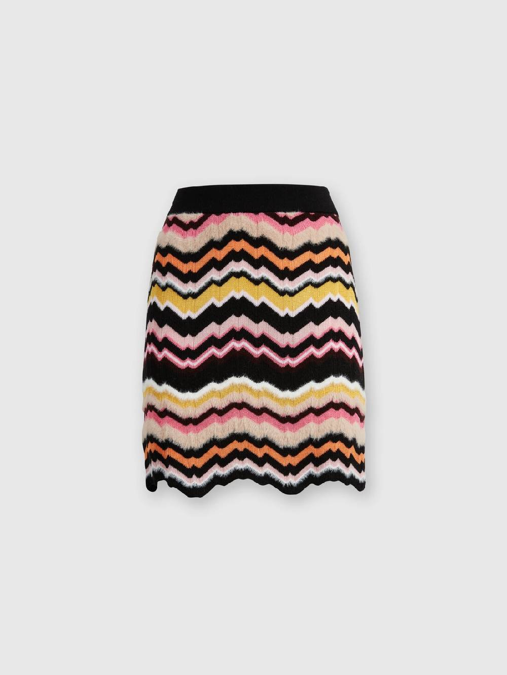 M Missoni Minigonna con motivo greca zig zag Vendita