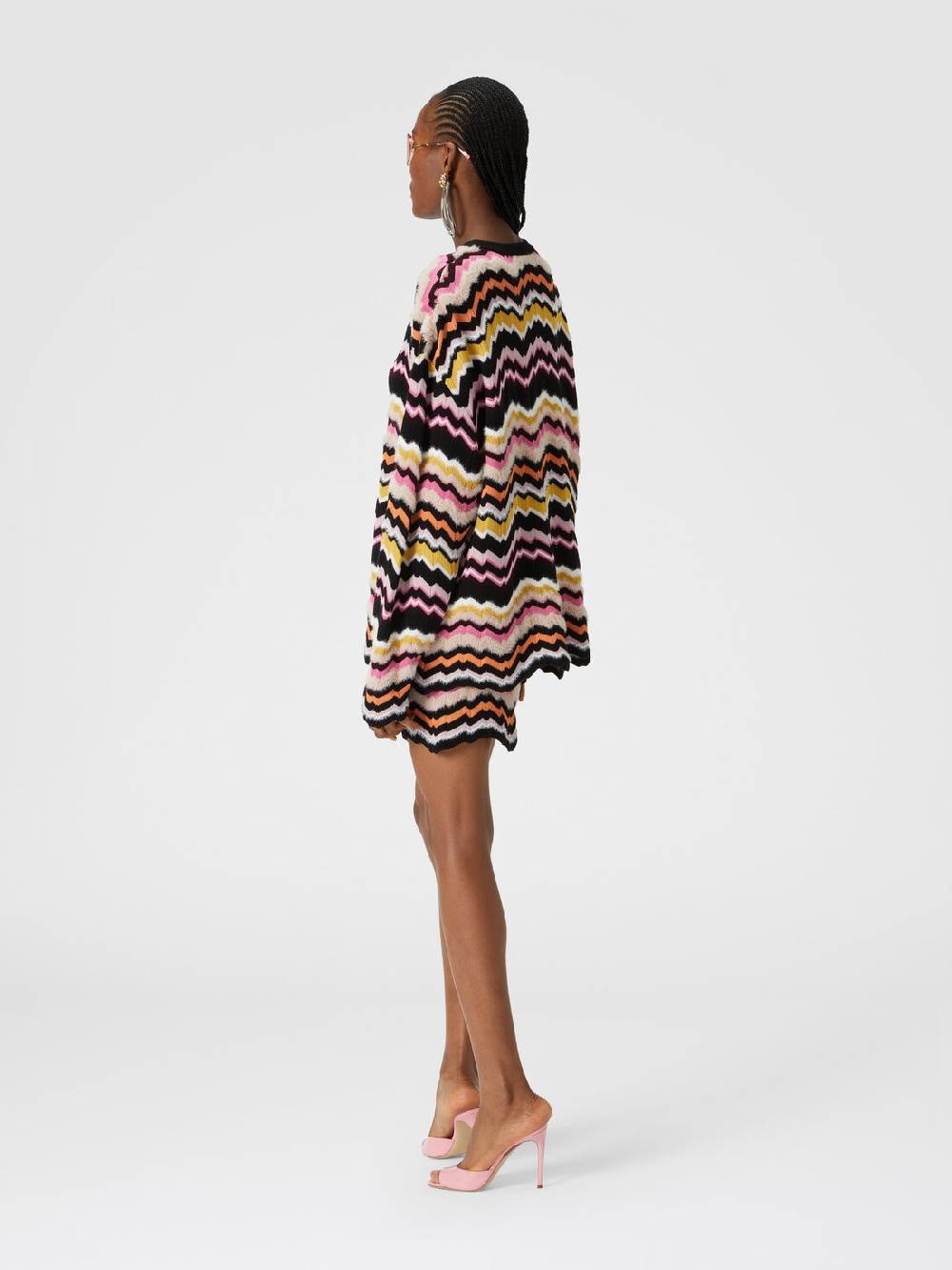M Missoni Minigonna con motivo greca zig zag Vendita