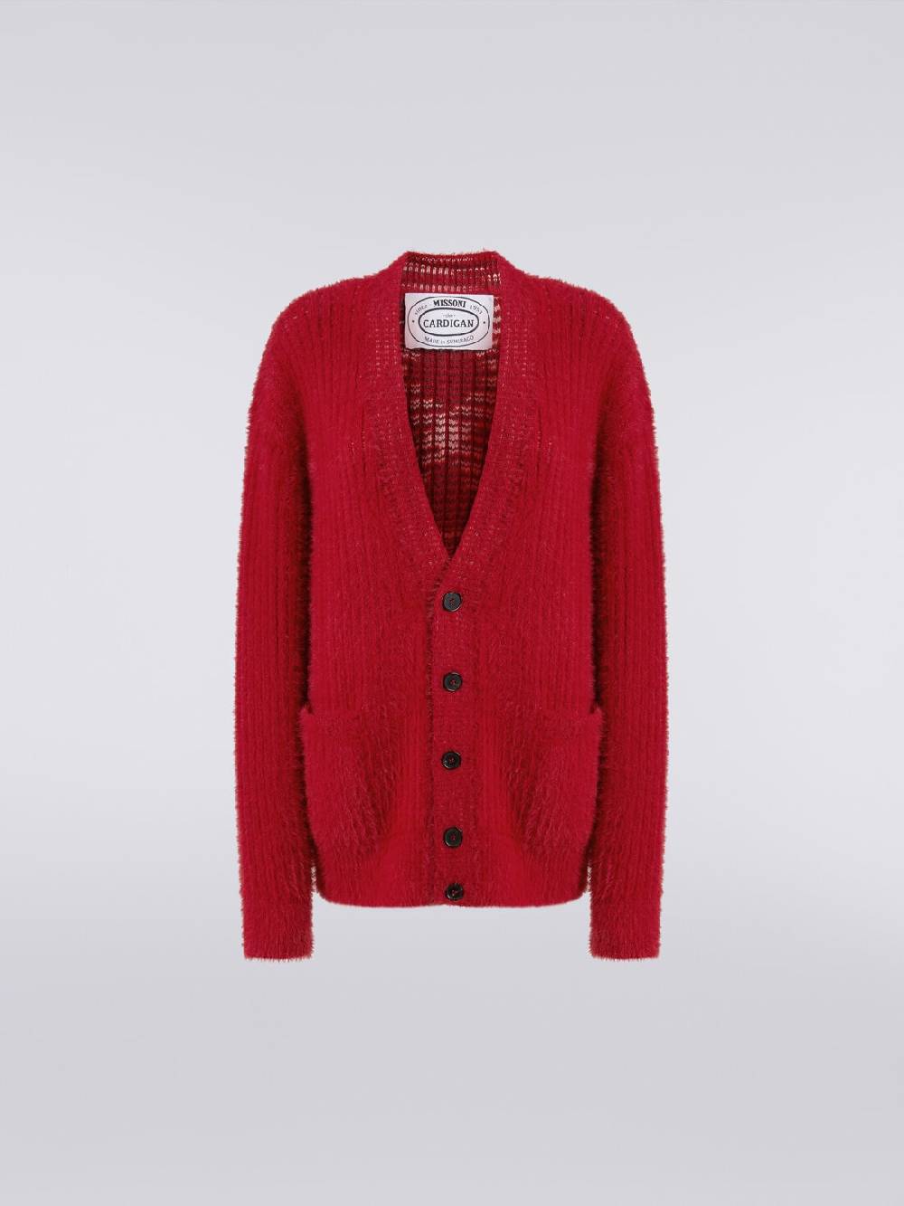 M Missoni Cardigan oversize in misto lana effetto pelo Negozi Online