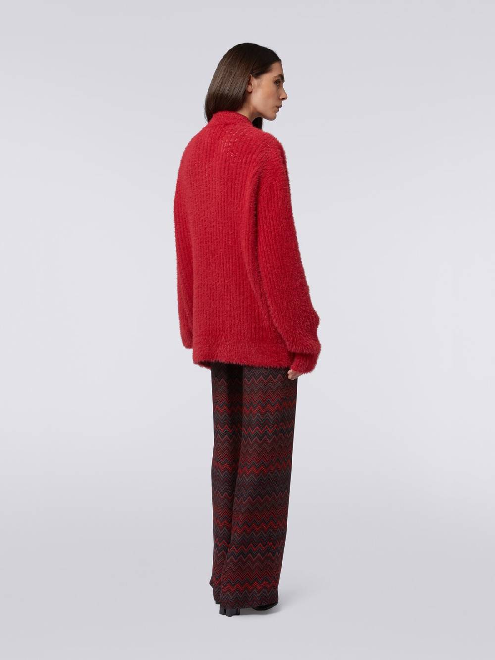 M Missoni Cardigan oversize in misto lana effetto pelo Negozi Online