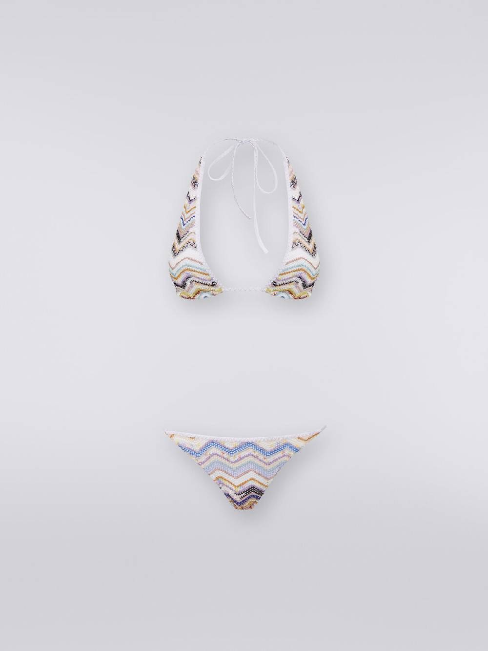 M Missoni Bikini in crochet zig zag con lurex Online