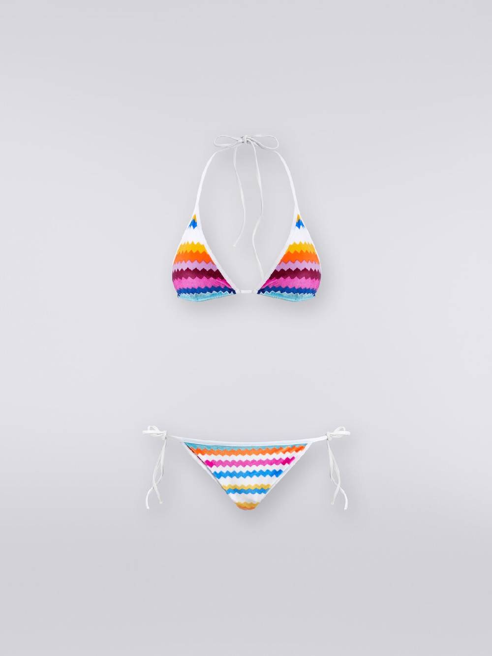 M Missoni Bikini in nylon stretch stampa zig zag Moda