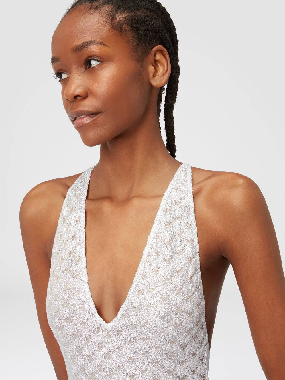 M Missoni Costume intero in viscosa effetto pizzo Negozio online di fabbrica