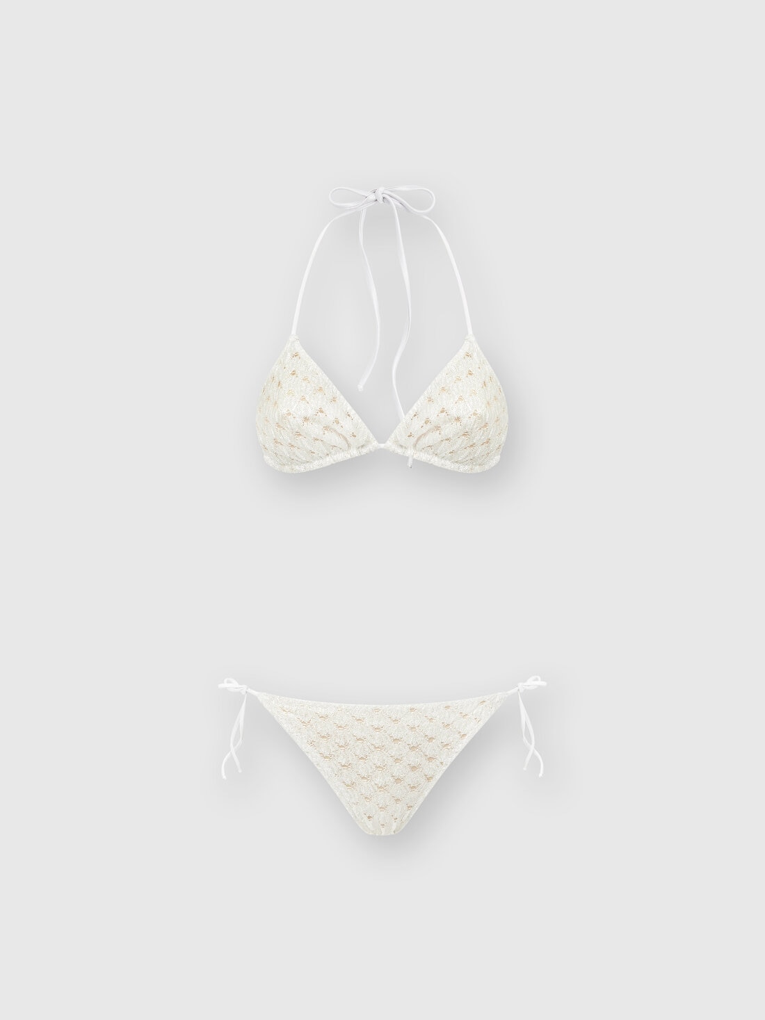 M Missoni Bikini effetto pizzo con fodera Offerta speciale