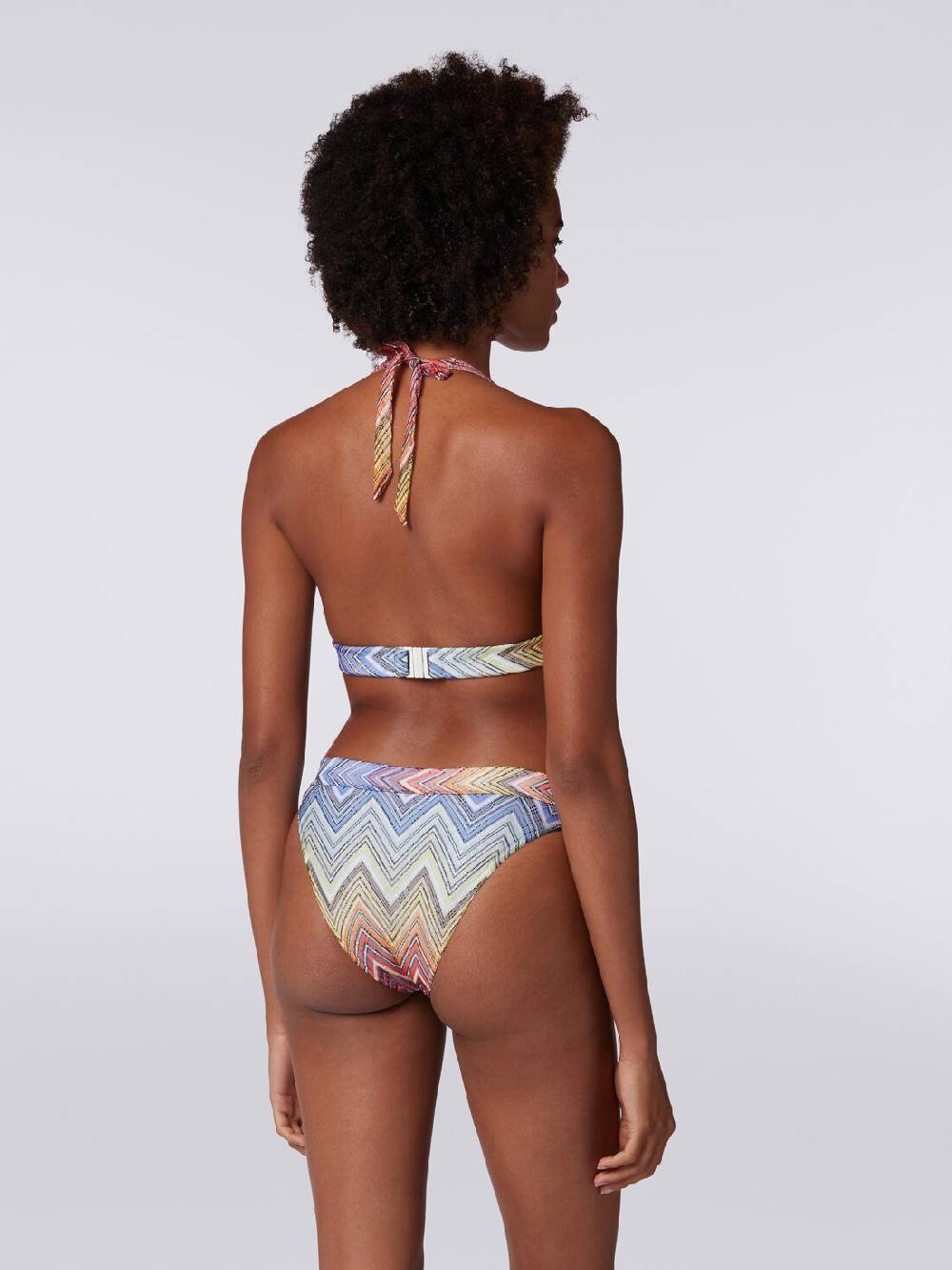 M Missoni Bikini in tessuto stampa zig zag Offerta Giorno del Papà
