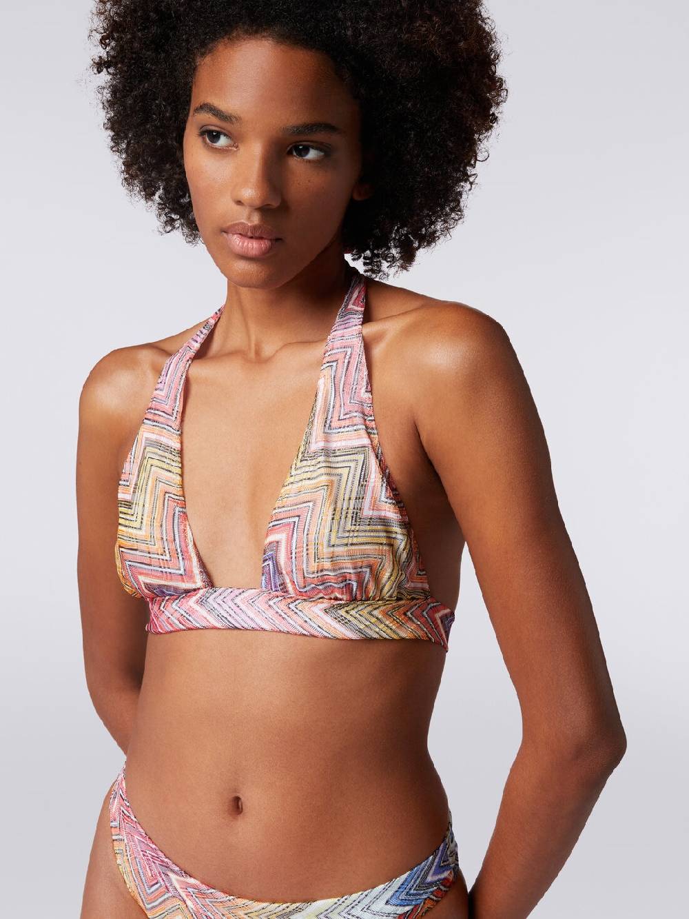 M Missoni Bikini in tessuto stampa zig zag Offerta Giorno del Papà