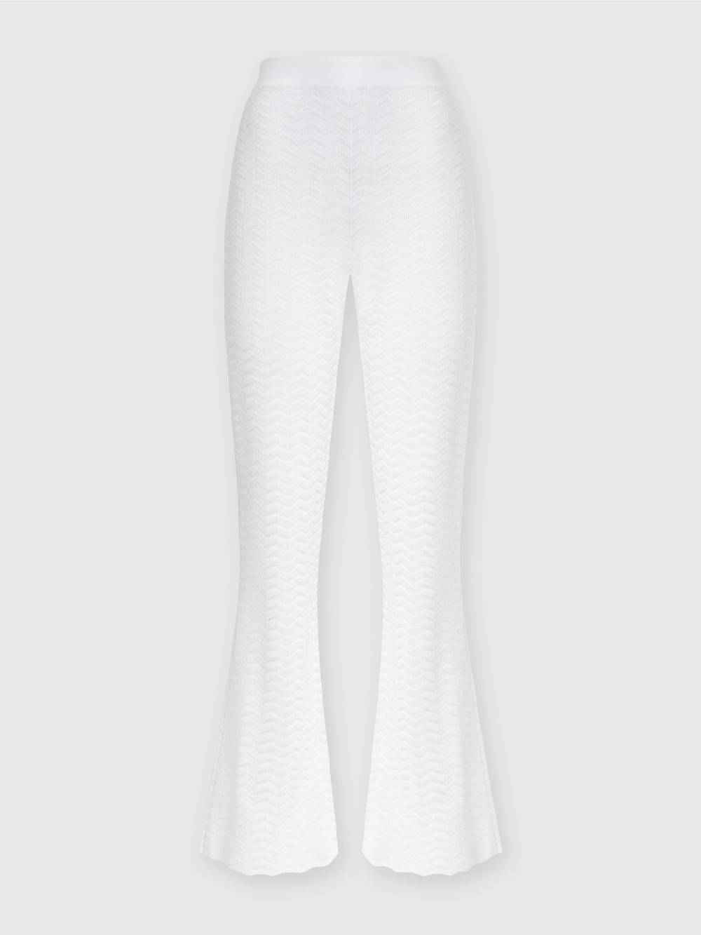 M Missoni Pantaloni in maglia zig zag Promozione temporanea
