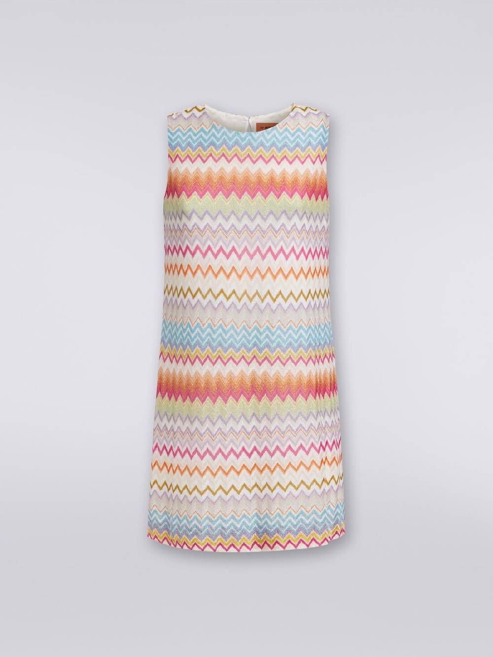 M Missoni Abito a sacchetto in viscosa zig zag con lurex Fino al 65% di sconto