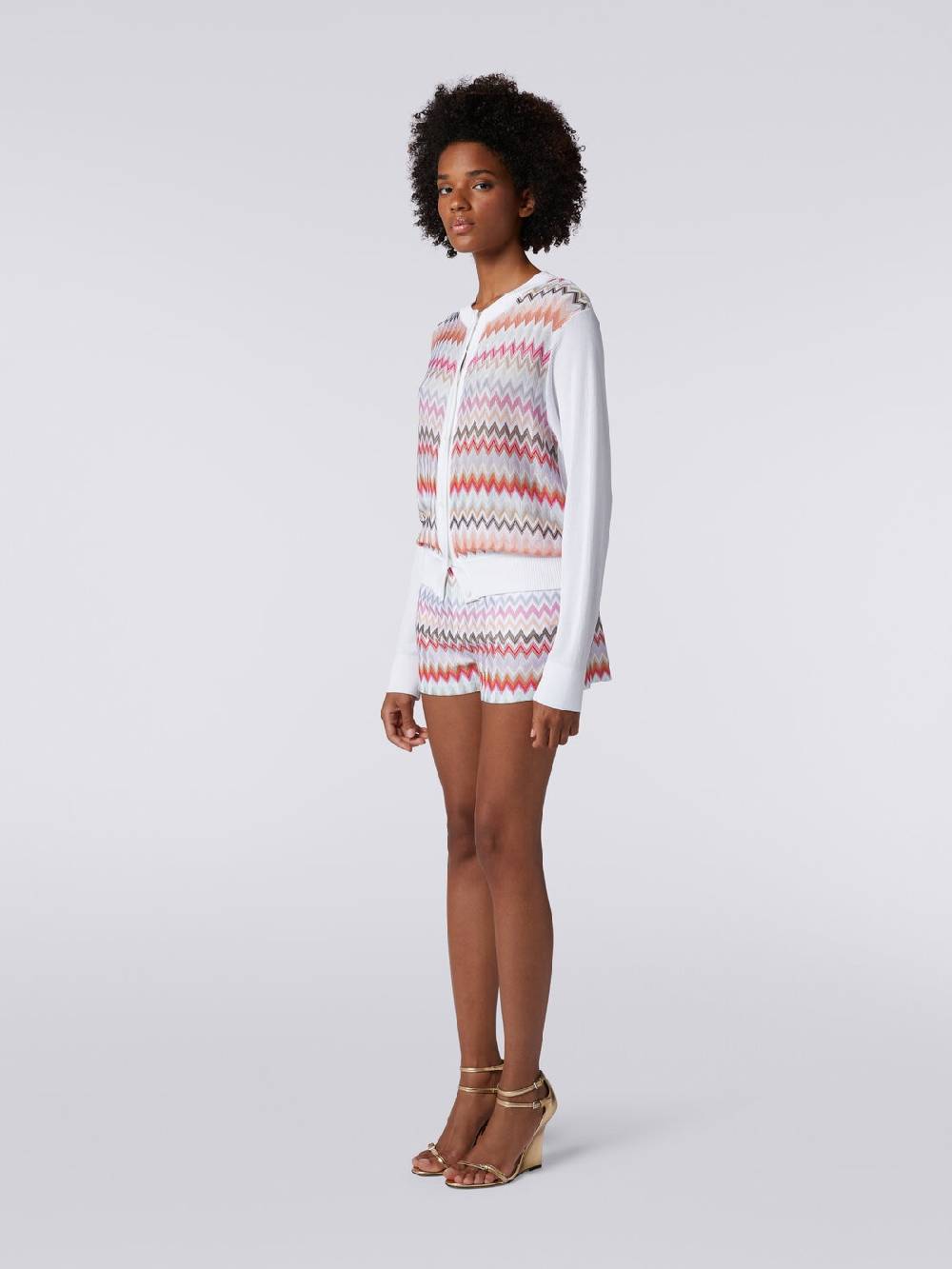 M Missoni Shorts in tessuto zig zag 50% di sconto con spedizione gratuita