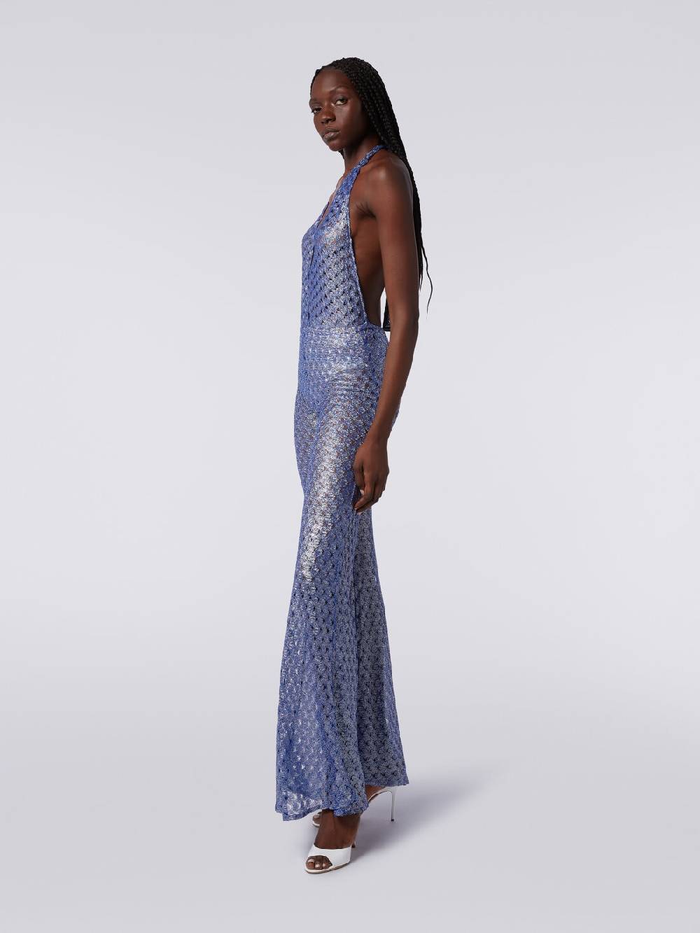 M Missoni Tuta pantalone effetto pizzo con scollatura a V Black Friday Prezzi