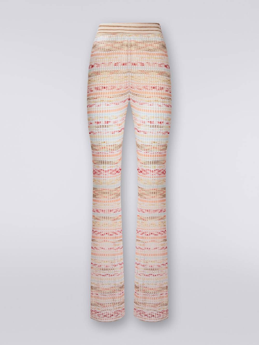M Missoni Pantaloni a costine in maglia di viscosa fiammata Promozione Limitata