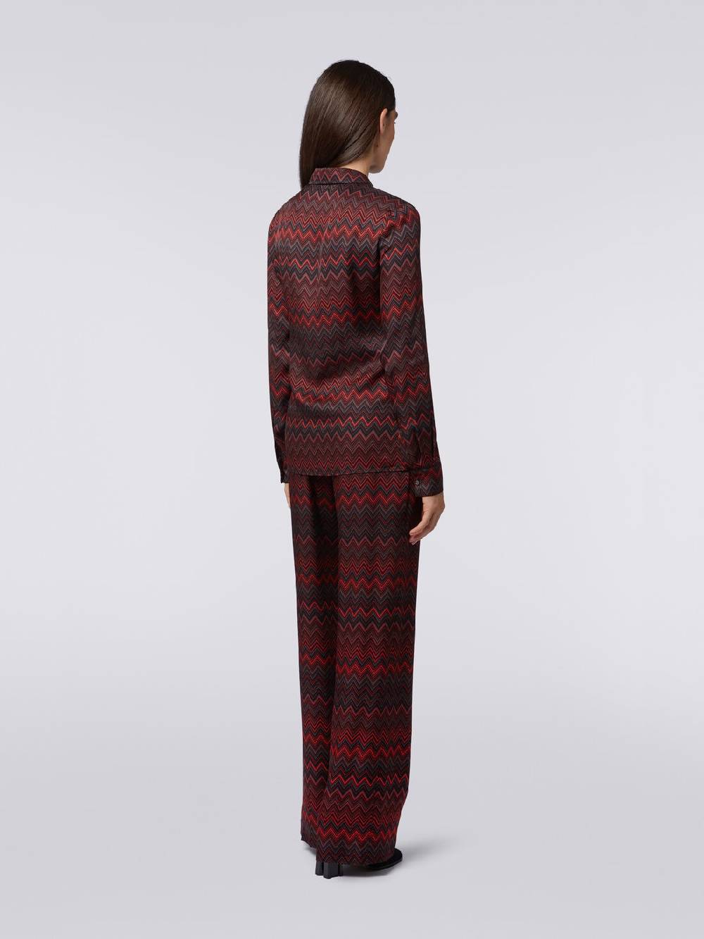 M Missoni Pantaloni in viscosa jacquard a zig zag Shopping Online