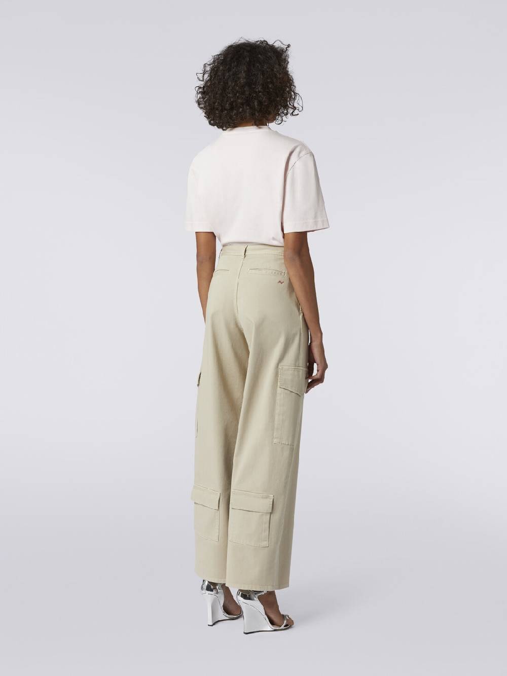 M Missoni Pantaloni cargo in cotone Affare Del Giorno